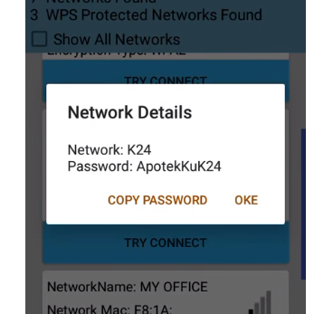 Password bobol wifi WPA