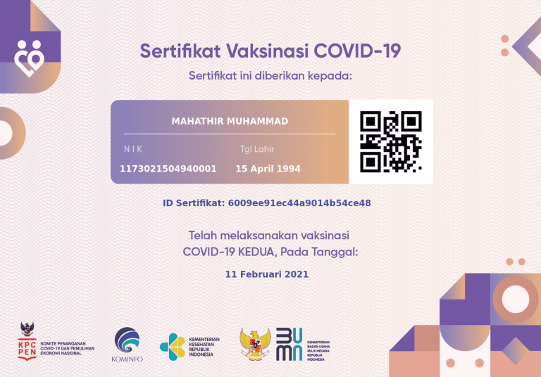 Download Gratis Template Sertifikat Vaksin Covid-19 | ISKCON Info