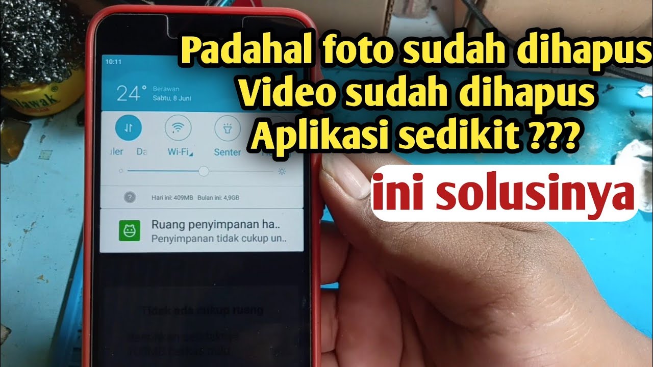 Cara Mengatasi Memori HP Penuh Padahal Aplikasi Sedikit