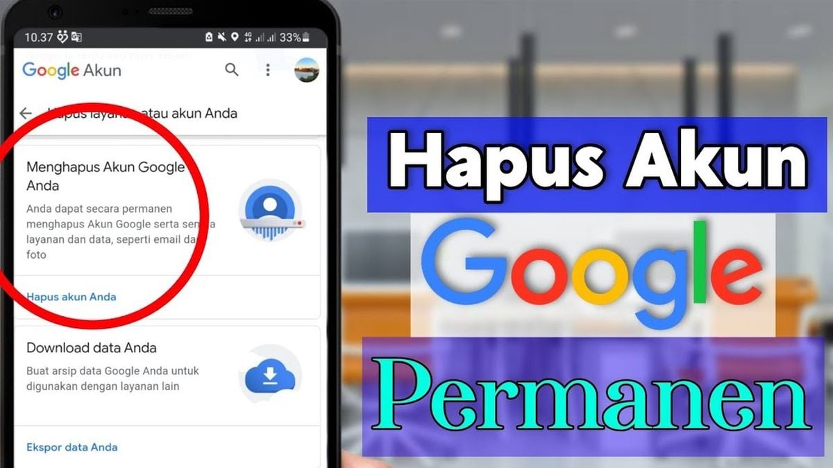 Cara Menghapus Akun Google Di HP Android Dengan Mudah