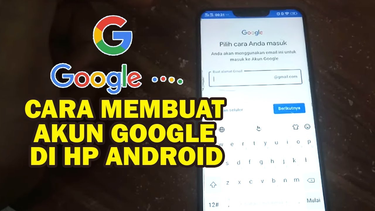 Cara Membuat Akun Google Baru Di HP Android: Panduan Lengkap