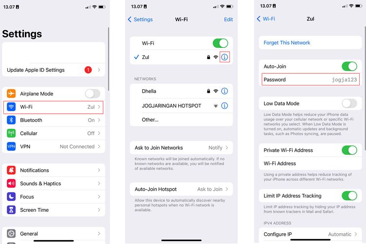 Cara Mengetahui Password WiFi Di IPhone Dengan Mudah