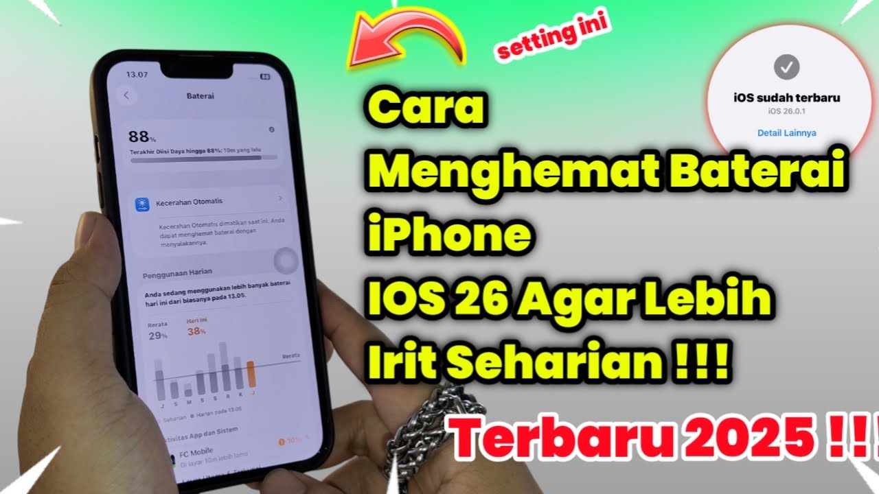 Cara Menghemat Baterai IPhone Agar Tahan Seharian: Tips Dan Trik Efektif