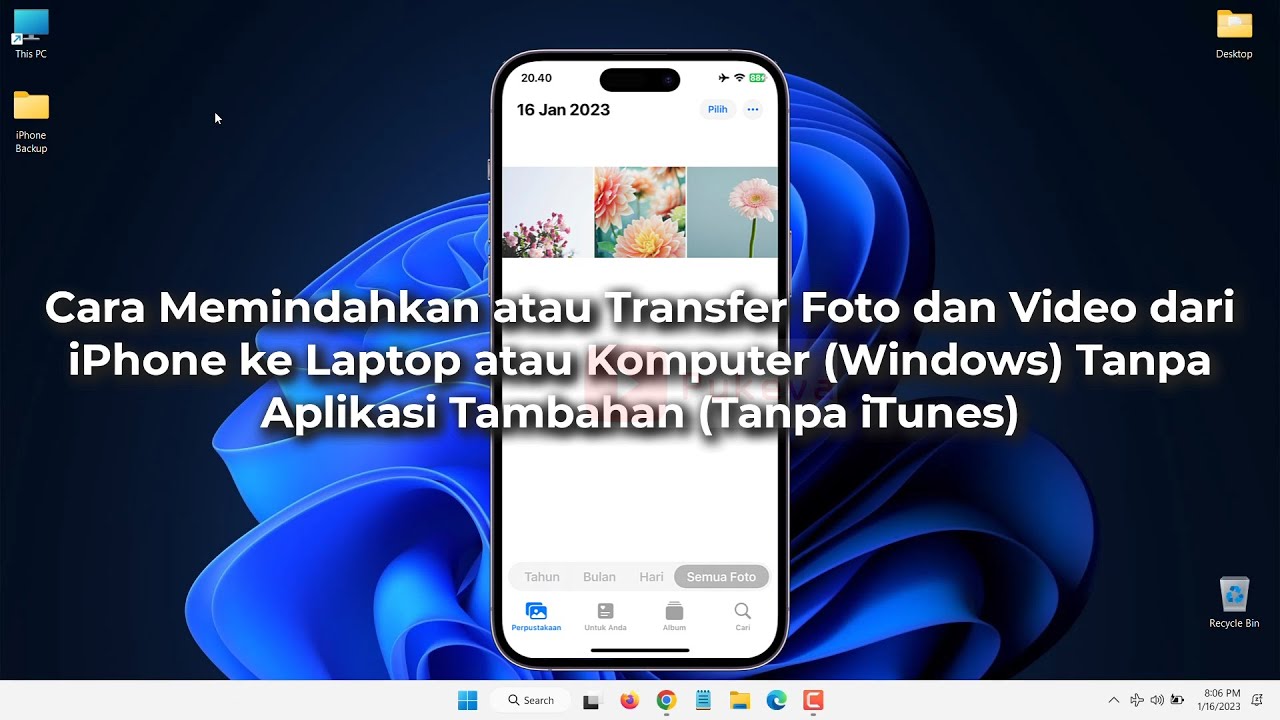 Cara Memindahkan Foto Dari IPhone Ke Laptop Tanpa ITunes: Solusi Transfer Foto Praktis