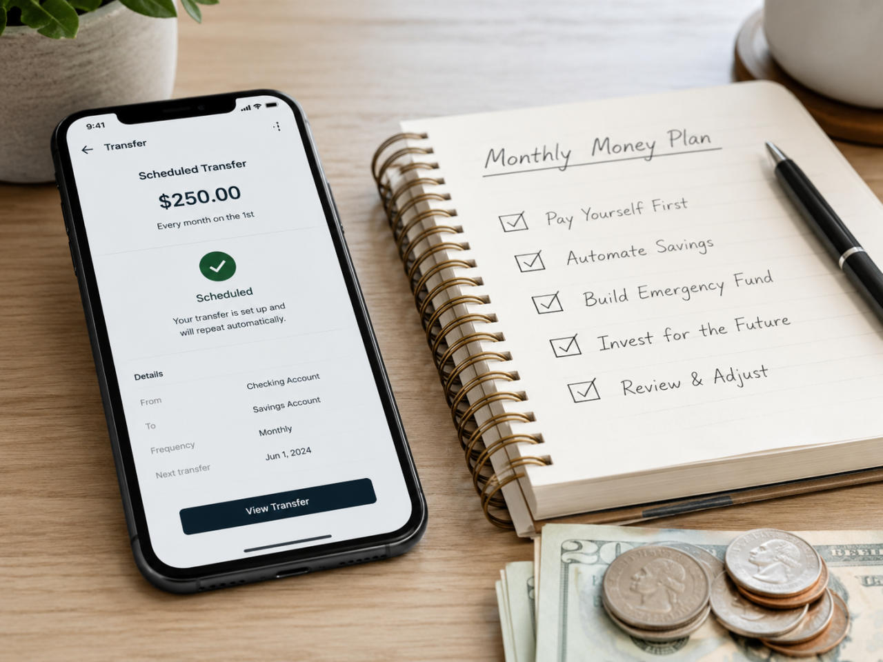 Simple checklist and tools for an emergency fund plan