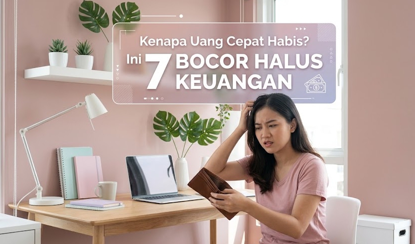 Memahami alasan utama kenapa uang cepat habis padahal merasa jarang belanja barang mewah.