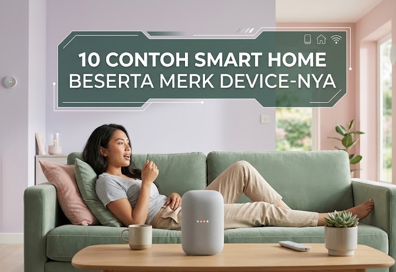 Rekomendasi 10 Contoh smart home terbaik beserta merknya di pasaran.