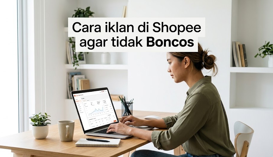 Menerapkan taktik jitu saat pasang iklan di shopee agar modal tidak cepat habis.