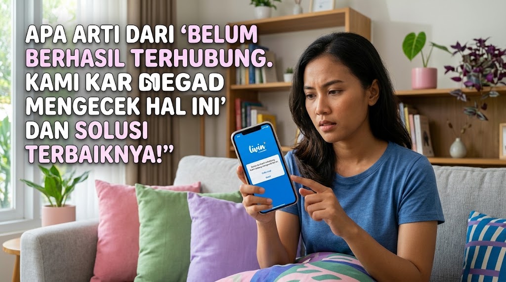 Livin Mandiri error belum berhasil terhubung dan arti notifikasi koneksi