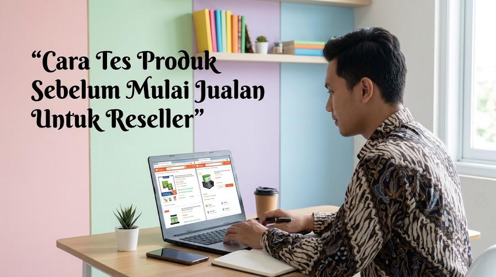 Riset reseller online shop tanpa modal sebelum memilih produk dan supplier