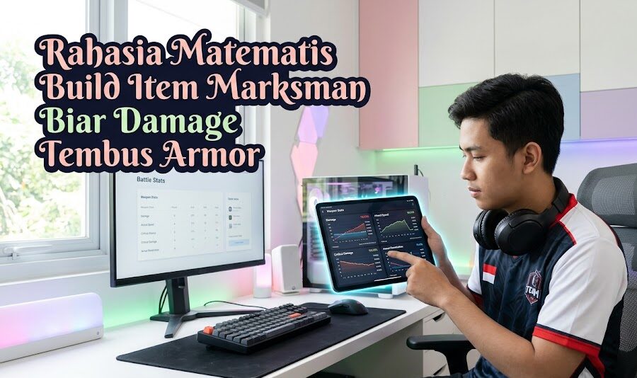 Membedah hitungan matematis di balik build item marksman agar serangan bisa menembus armor tebal sejak awal pertandingan.